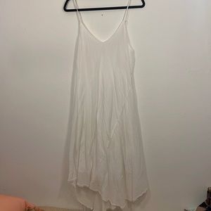 Velvet by Graham and Spencer white dress, size XL, white